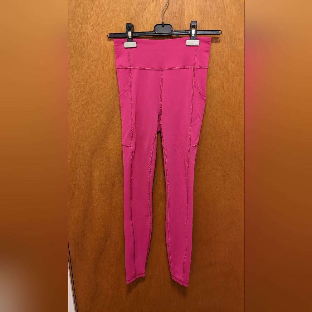 Lululemon Invigorate Leggings in Ripened Raspberry - Like New